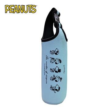 史努比 潛水布 水壺袋 飲料提袋 飲料袋 水壺手提袋 Snoopy PEANUTS【金石堂、博客來熱銷】