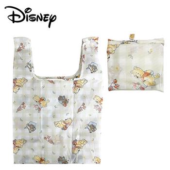 小熊維尼 摺疊 購物袋 環保袋 手提袋 防潑水 維尼 Winnie 迪士尼 Disney【金石堂、博客來熱銷】