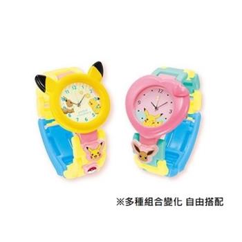 日本MIX WATCH手錶 可愛手錶製作組 粉彩寶可夢版 MA51580 MegaHouse 公司貨【金石堂、博客來熱銷】