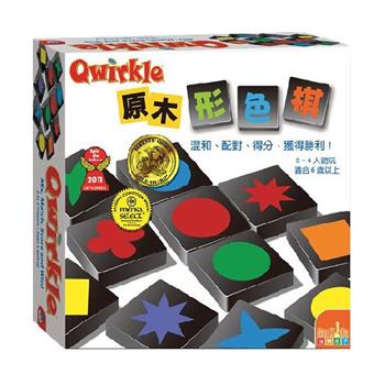 桌上遊戲－原木形色棋 Qwirkle【金石堂、博客來熱銷】