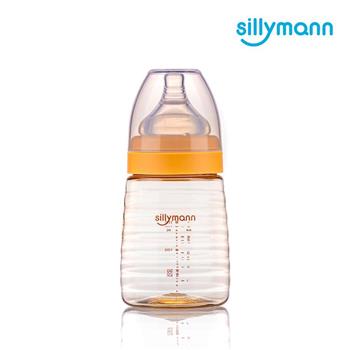 【韓國sillymann】寬口徑母乳實感 PPSU輕巧設計款蜂蜜奶瓶160ml【金石堂、博客來熱銷】
