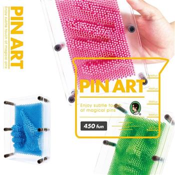 賽先生科學工廠－Pin Art 透明大搞創意複製針 （4款）【金石堂、博客來熱銷】