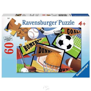 【德國Ravensburger拼圖】運動精神－60片Sports! Sports! Sports!