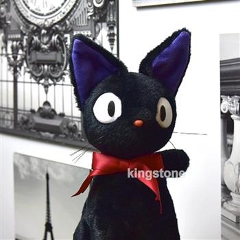 日本宮崎駿魔女宅急便【吉吉黑貓】絨毛玩偶S號