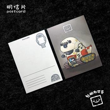 機器坦克達姆／明信片 卡片