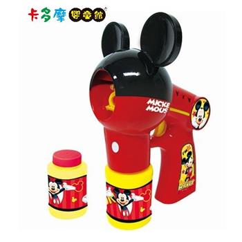 【Disney 迪士尼】兒童系列 米奇音樂泡泡槍 泡泡機｜卡多摩