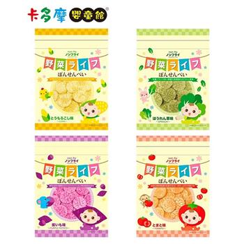 【寶寶食堂】 非油炸仙貝餅 (4種口味) 8M+｜卡多摩