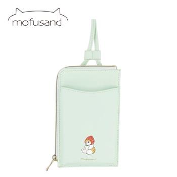 貓福珊迪 側背隨身包 皮質斜背包 側背包 隨身小包 mofusand