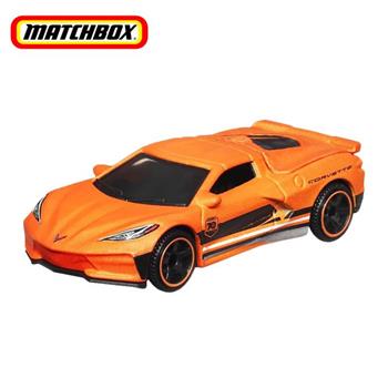 MATCHBOX 火柴盒小汽車 #02 2020 雪佛蘭 Corvette 70周年紀念 特別版本【金石堂、博客來熱銷】