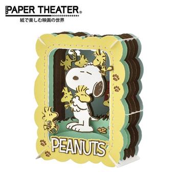 紙劇場 史努比 紙雕模型 紙模型 立體模型 Snoopy PEANUTS PAPER THEATER【金石堂、博客來熱銷】