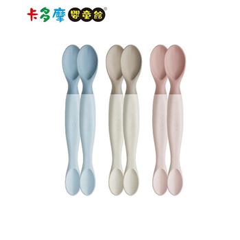 【Simba 小獅王辛巴】美味軟質湯匙－2入 晨藍/栗粉/杏茶｜卡多摩