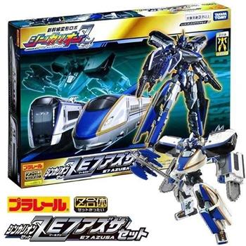 日本 新幹線變形機器人Z E7 梓號 套組 TP17034 鐡道王國 TAKARA TOMY【金石堂、博客來熱銷】