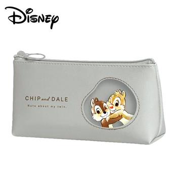 奇奇蒂蒂 皮質 筆袋 鉛筆盒 迪士尼 Disney【金石堂、博客來熱銷】
