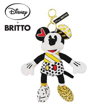 Enesco Britto 米奇 絨毛吊飾 玩偶吊飾 絨毛玩偶 娃娃 迪士尼 Disney【金石堂、博客來熱銷】