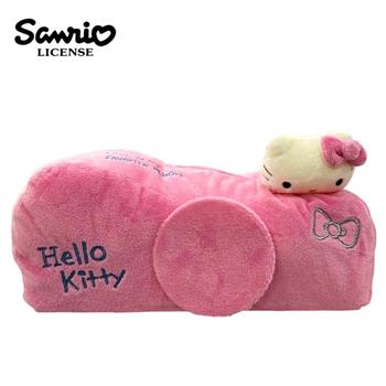 凱蒂貓 衛生紙套 面紙盒 絨毛面紙套 居家擺飾 Hello Kitty【金石堂、博客來熱銷】