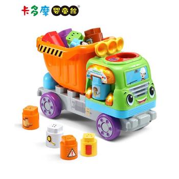 【美國 LeapFrog 】小小建築師-砂石車組 ｜卡多摩