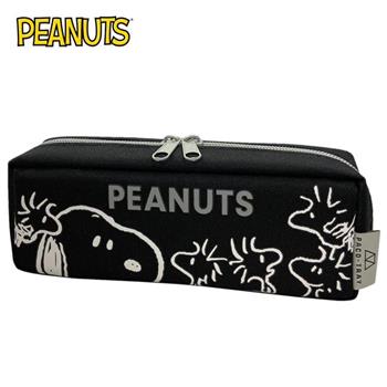 史努比 三層 可展開式 筆袋 鉛筆盒 托盤式筆袋 帆布筆袋 Snoopy PEANUTS【金石堂、博客來熱銷】