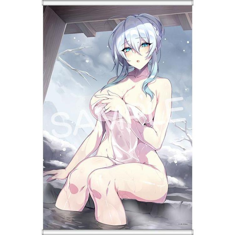 直式12色掛軸-ぷぅ崎ぷぅ奈2024-雪乃溫泉ver.