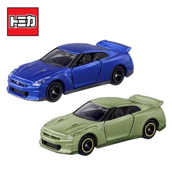 兩款一組 TOMICA NO.23 日產 GT-R NISSAN 玩具車 初回特別式樣 多美小汽車【金石堂、博客來熱銷】