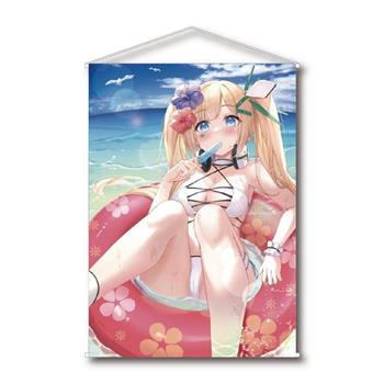【Vtuber Ruroro璐洛洛】夏日泳裝掛軸
