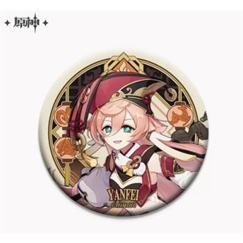原神 璃月港主題系列 人物馬口鐵徽章-烟緋