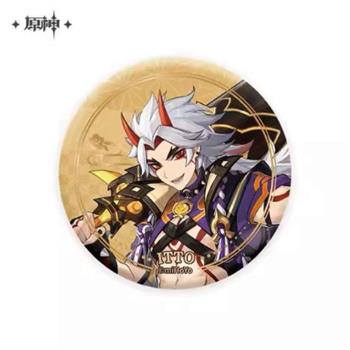 原神 稻妻城主題系列 人物馬口鐵徽章-荒瀧一斗