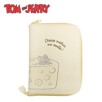 湯姆貓與傑利鼠 皮質 收納包 多功能收納包 隨身收納包 護照收納包 Tom and Jerry【金石堂、博客來熱銷】