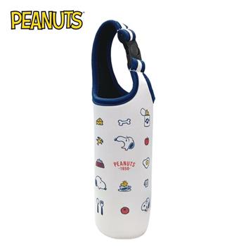 史努比 潛水布 水壺袋 飲料提袋 飲料袋 水壺手提袋 Snoopy PEANUTS【金石堂、博客來熱銷】