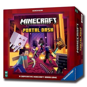 【新天鵝堡桌遊】當個創世神：衝出地獄門MINECRAFT: PORTAL DASH/桌上遊戲【金石堂、博客來熱銷】