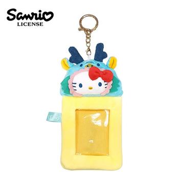 凱蒂貓 龍年限定 絨毛 票卡夾 票夾 證件套 悠遊卡夾 Hello Kitty