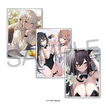 イコモチ2024 複製簽名色紙組(3入)-原創少女ver.