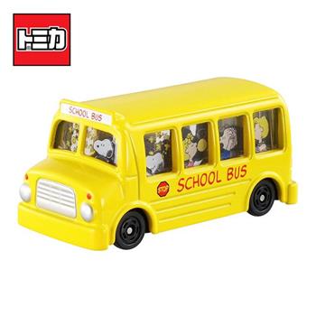 Dream TOMICA NO.154 史努比巴士 玩具車 校車巴士 Snoopy PEANUTS【金石堂、博客來熱銷】