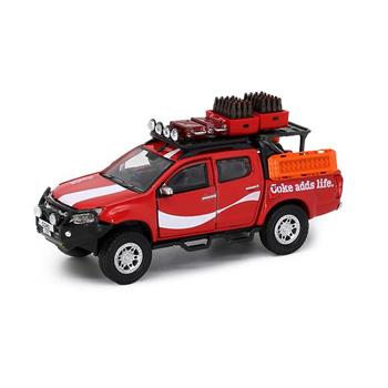 【Tiny City】ISUZU D-MAX Coca-Cola 1/64可口可樂合金汽車模型
