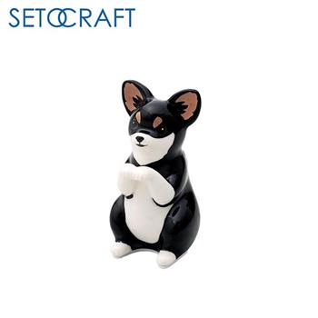狗狗造型 陶瓷眼鏡架 擺飾 眼鏡收納架 陶瓷置物架 SETOCRAFT