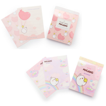 【萌浪兔MOLANG】迷你MEMO便條紙-彩虹