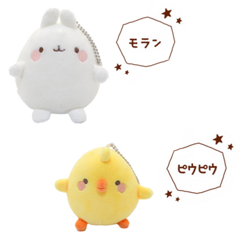 【萌浪兔MOLANG】PuiPui小黃雞鑰匙圈