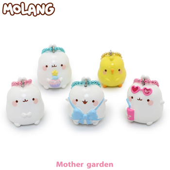 【萌浪兔MOLANG】PuiPui小黃雞坐式吊飾