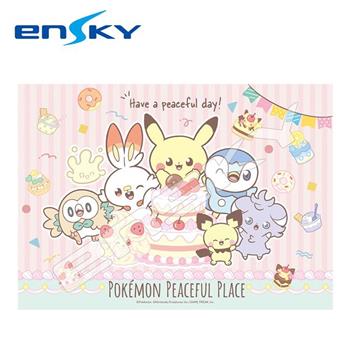 寶可夢 Pokepeace 甜點 拼圖 500片 日本製 益智玩具 皮卡丘 神奇寶貝 ENSKY