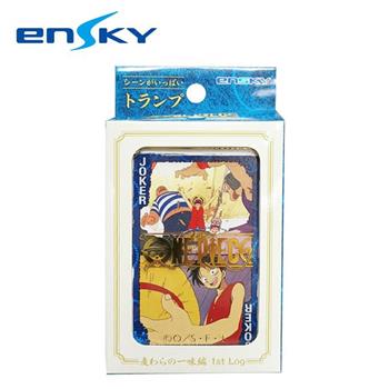 航海王 壓克力盒 撲克牌 日本製 草帽海賊團 海賊王 ONE PIECE ENSKY