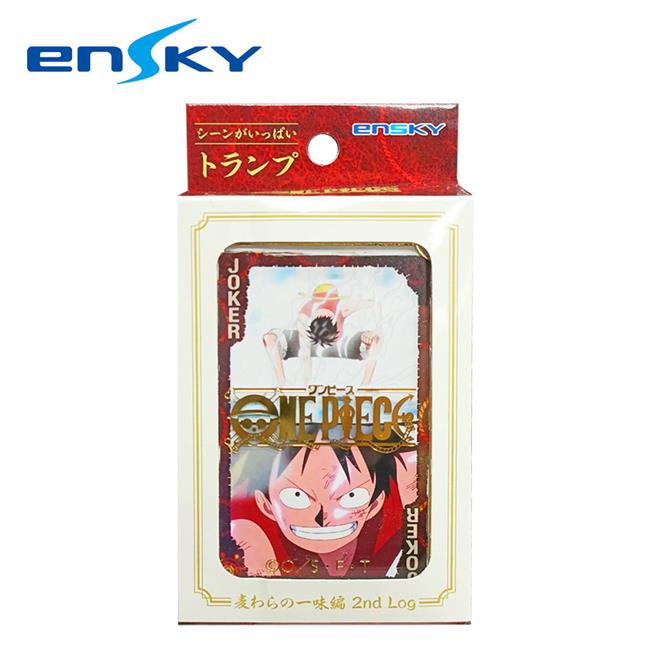 航海王 壓克力盒 撲克牌 日本製 草帽海賊團 海賊王 ONE PIECE ENSKY - 航海王