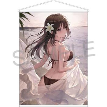Honey sweetie ふーみ 直式B2掛軸-薄紗輕揚款