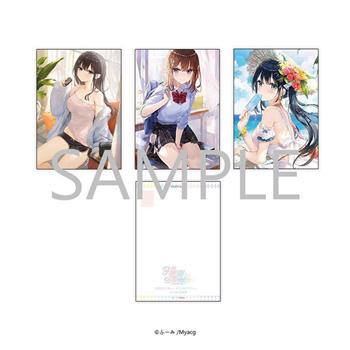 Honey sweetie ふーみ 明信片組(3入)-家居服女孩款