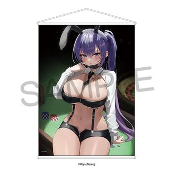 Honey sweetie Biya 直式B2掛軸-荷官女郎款