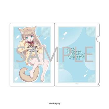 Honey sweetie 40原 A4資料夾-貓咪吐舌款