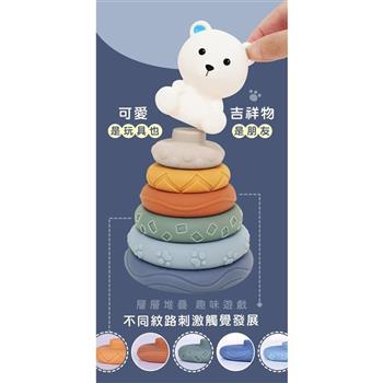 小牛津-QQ熊捏疊軟積木