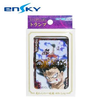 航海王 壓克力盒 撲克牌 草帽海賊團 4th Log 日本製 海賊王 ONE PIECE ENSKY