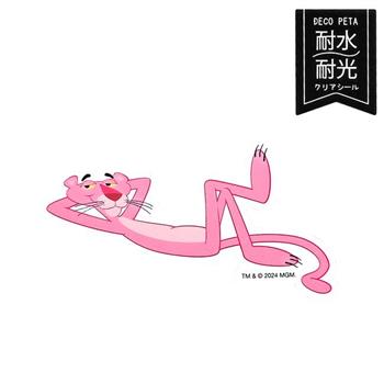 頑皮豹 防潑水 貼紙 日本製 行李箱貼 手帳貼 裝飾貼紙 粉紅豹 The Pink Panther