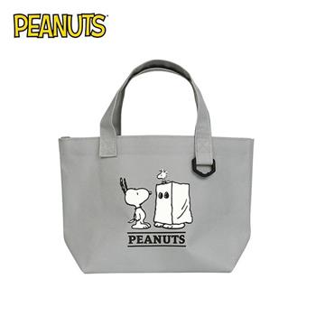 史努比 帆布手提袋 便當袋 午餐袋 查理布朗 糊塗塌客 Snoopy PEANUTS