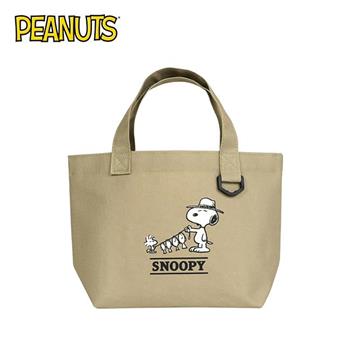 史努比 帆布手提袋 便當袋 午餐袋 查理布朗 糊塗塌客 Snoopy PEANUTS