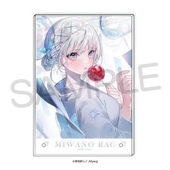 SiE超繪展 美和野らぐ A5壓克力畫板-蘋果糖款